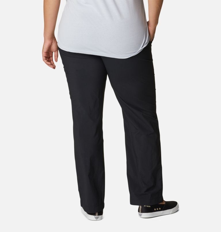 Women's Columbia PFG Aruba Roll Up Pants Black | Plus Size CA-A1A0C